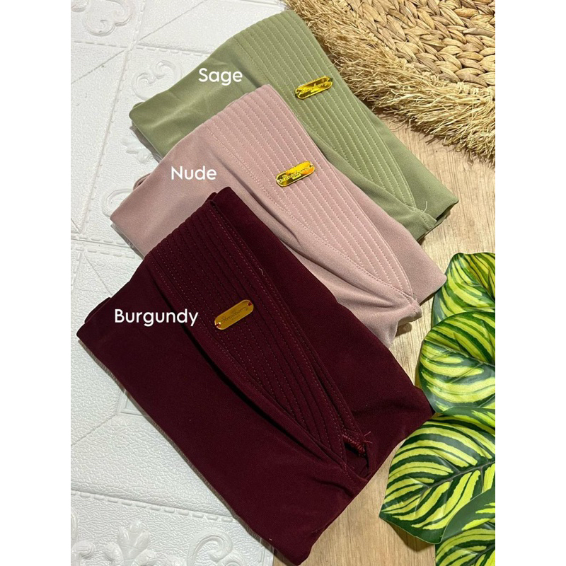 (SIMPLE STRAWBERY) INSTAN ANTEM HIJAB SPORT PREMIUM