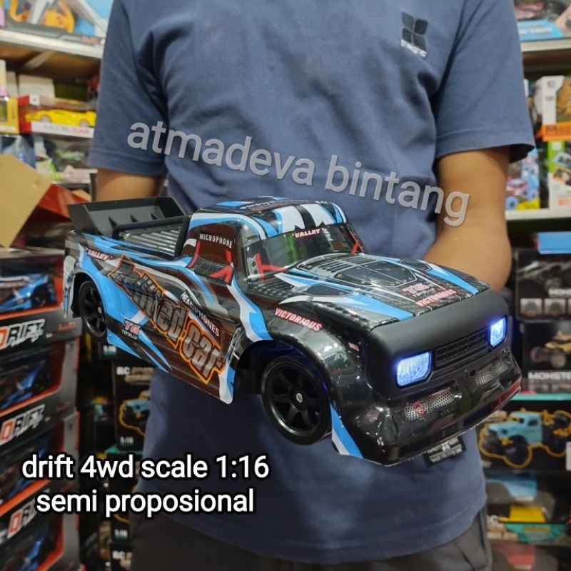 Mainan Mobil Remote Drift 4WD SANZUAN 1:14 /RC Remote Control Drift Batre Cash Romote Pistol Mainan Kendali Jarak Jauh Mainan Keluarga