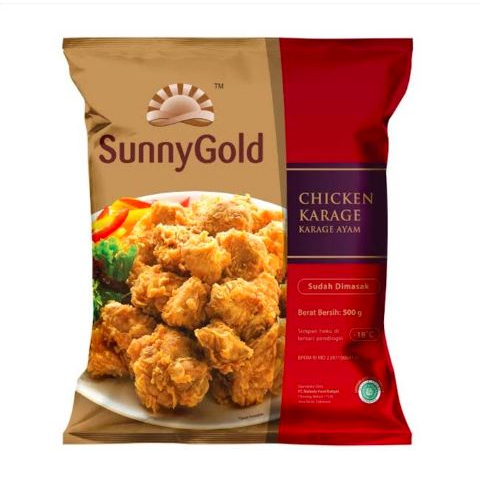 

Sunny Gold Chicken Karage 500gr / Sunny Gold Ayam Karage