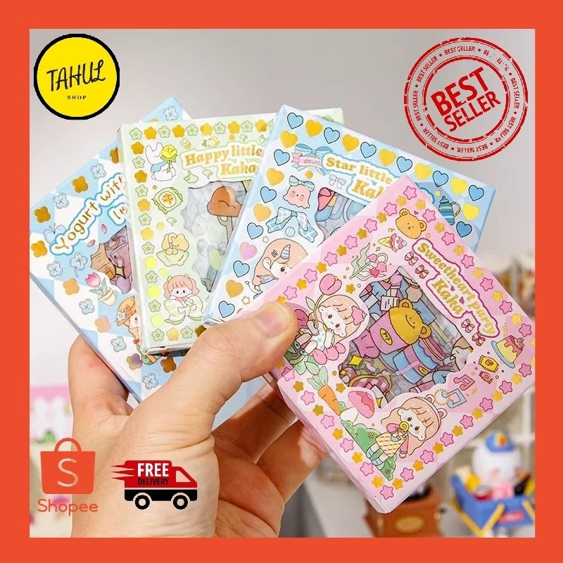 

Isi 100 Lembar Stiker lucu Koko / Momo / Stiker anti air / Stiker karakter lucu