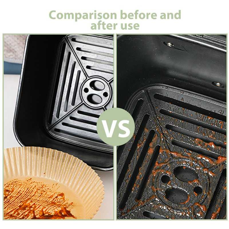 Kertas Minyak Alas Air Fryer Paper Oilproof 50 PCS