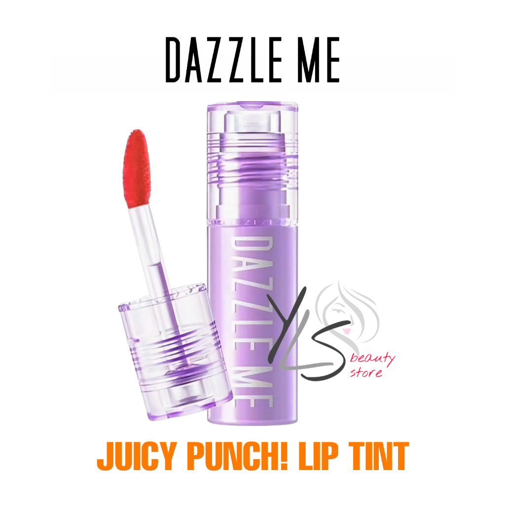 DAZZLE ME JUICY PUNCH LIP TINT - TERDAFTAR BPOM - LIP TINT DAZZLE ME MURAH