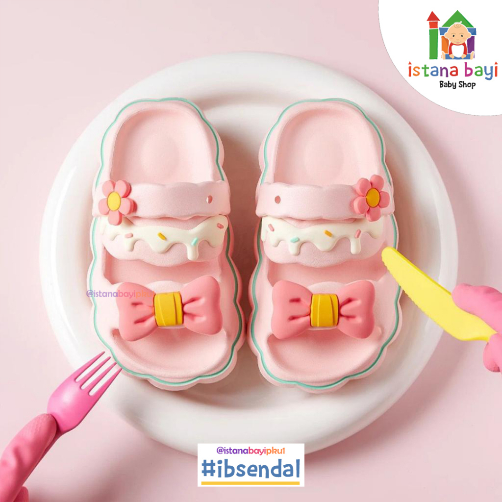 Sendal Karet Karakter Anak Perempuan / Sendal Anak Perempuan