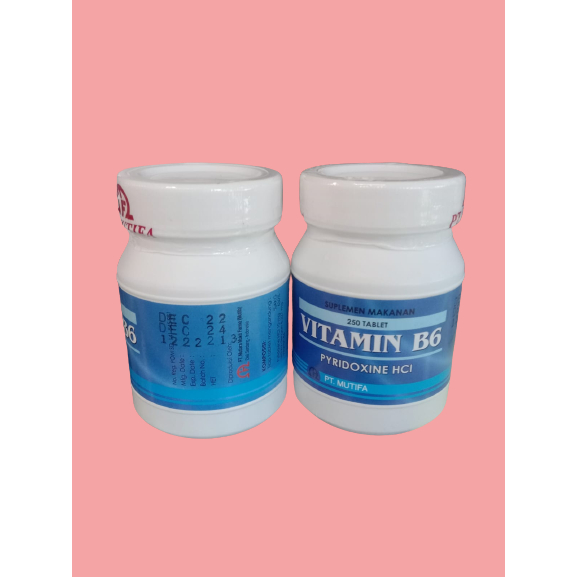 VITAMIN B6 PYRIDOXINE HCl POT ISI 250 TABLET MUTIFA