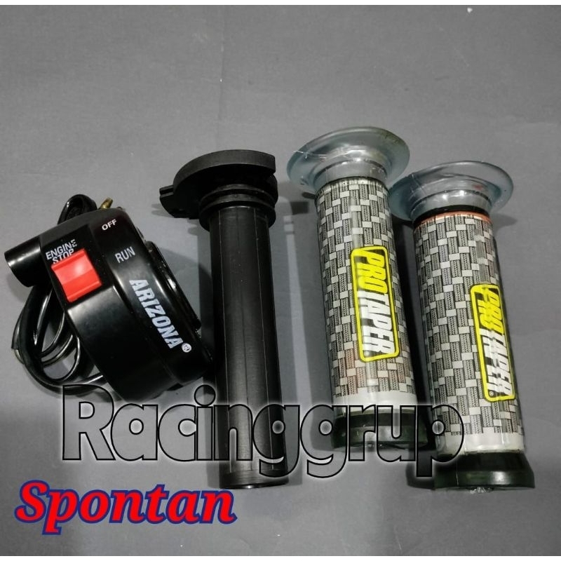 Gas spontan besi universal plus grip carbon