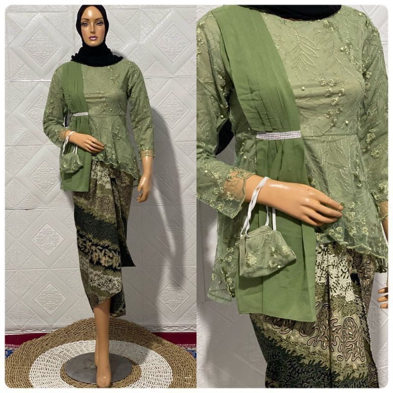 BISA BAYAR DITEMPAT/ Kebaya Wisuda Modern Hijab/Kebaya Wisuda Modern Hijab Remaja Tebaru/Modern Keba
