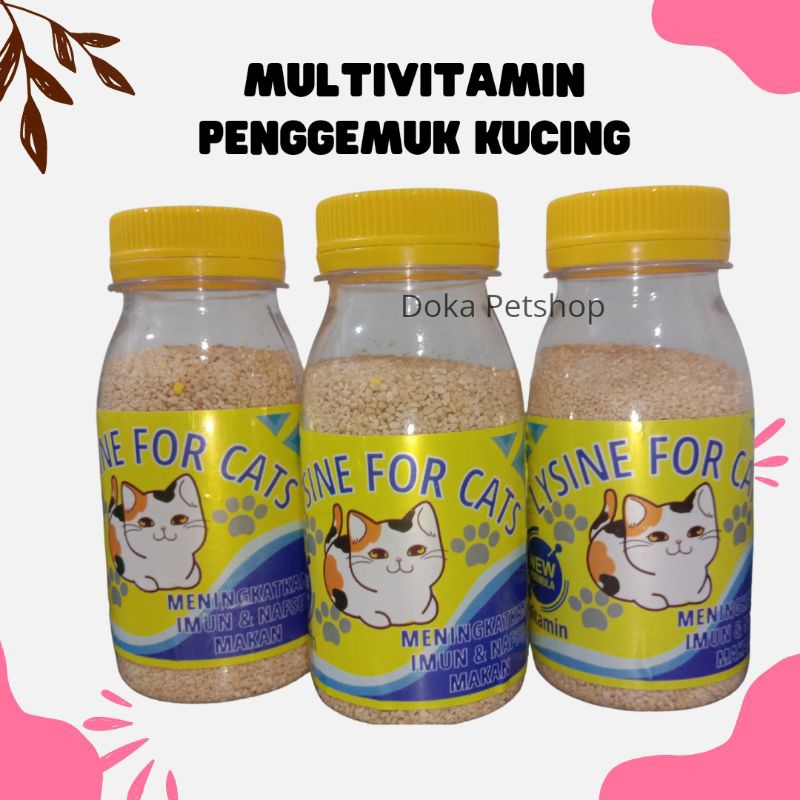 Multivitamin Penggemuk Kucing Ampuh