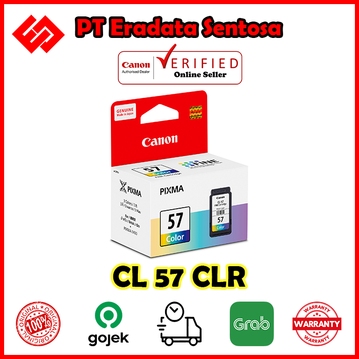 Cartridge Tinta Canon CL57 CL 57 Color ORI Catridge Printer E400 E410