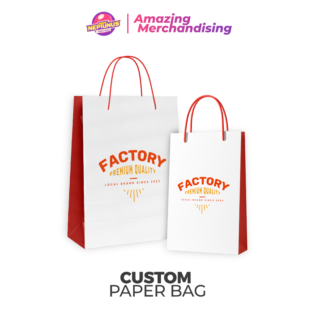 

Custom Paper Bag - Free Custom Design