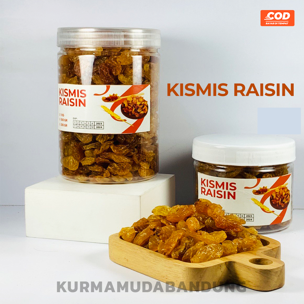 

KISMIS ASAM MANIS RAISIN / Kismis Raisin Oleh Oleh Haji / Kismis Golden Raisin