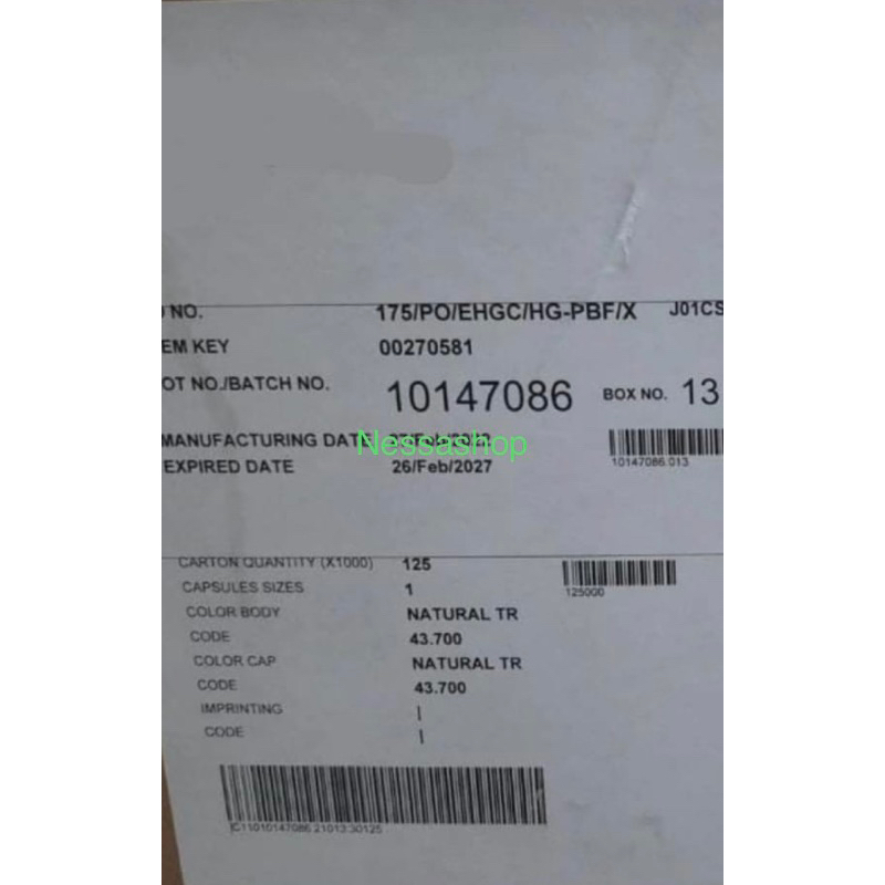 Kapsul kosong S, M, L, XL Cangkang Kapsul Bening GELATIN Halal