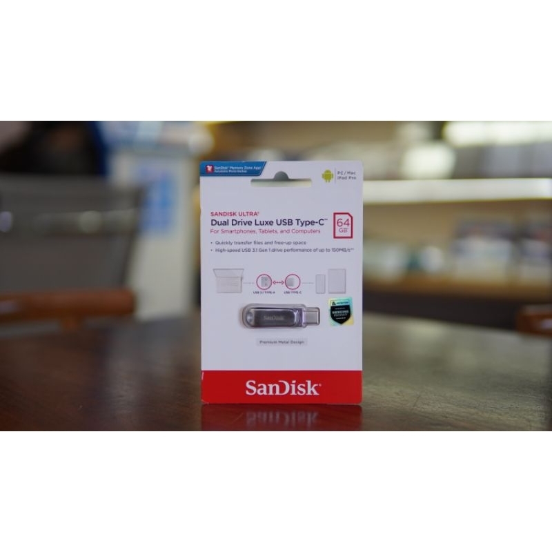 SANDISK ULTRA DUAL DRIVE LUXE USB TYPE-C