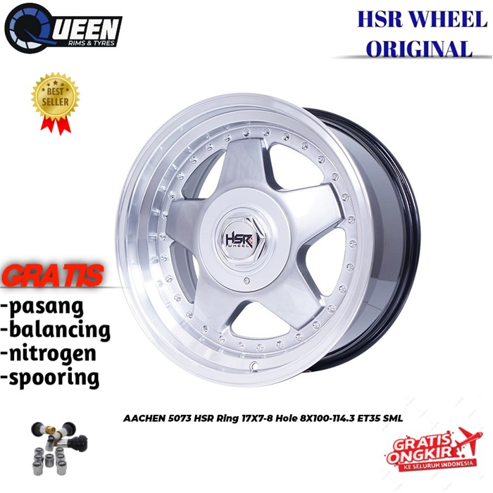 Velg mobil yaris,mobilio,grand livina,veloz,city,confero ring17