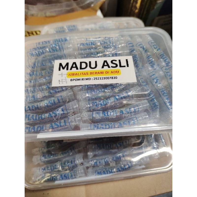 

MADU ASLI MADU KHAS PATI 1 BOX ISI 30 SACHET