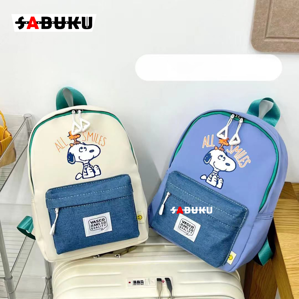 [S&amp;K]Tas Ransel Anak Paud/TK Karakter Snoopy Cartoons Tas Punggung Backpack Terbaru -303