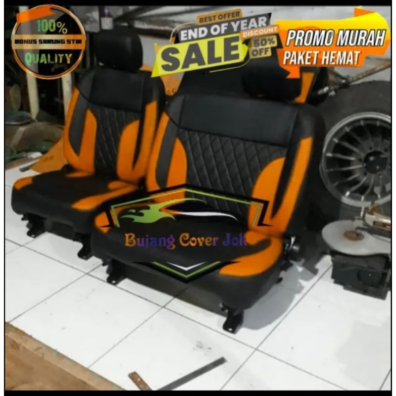 Sarung jok mobil isuzu panther pick up - Cover sarung jok mobil isuzu panther pick up - Lapis jok mo