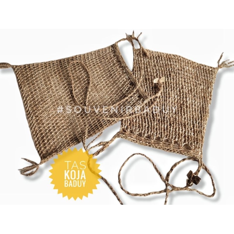 Tas Koja Baduy Bahan asli