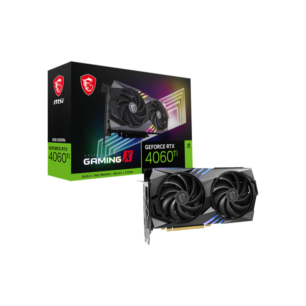 VGA MSI GeForce RTX 4060 Ti GAMING X 8G | RTX 4060Ti 8GB GDDR6