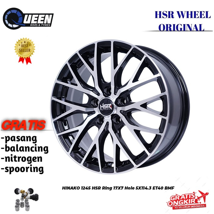 Velg mobil rush,terios,ertiga,hrv,innova, ring17