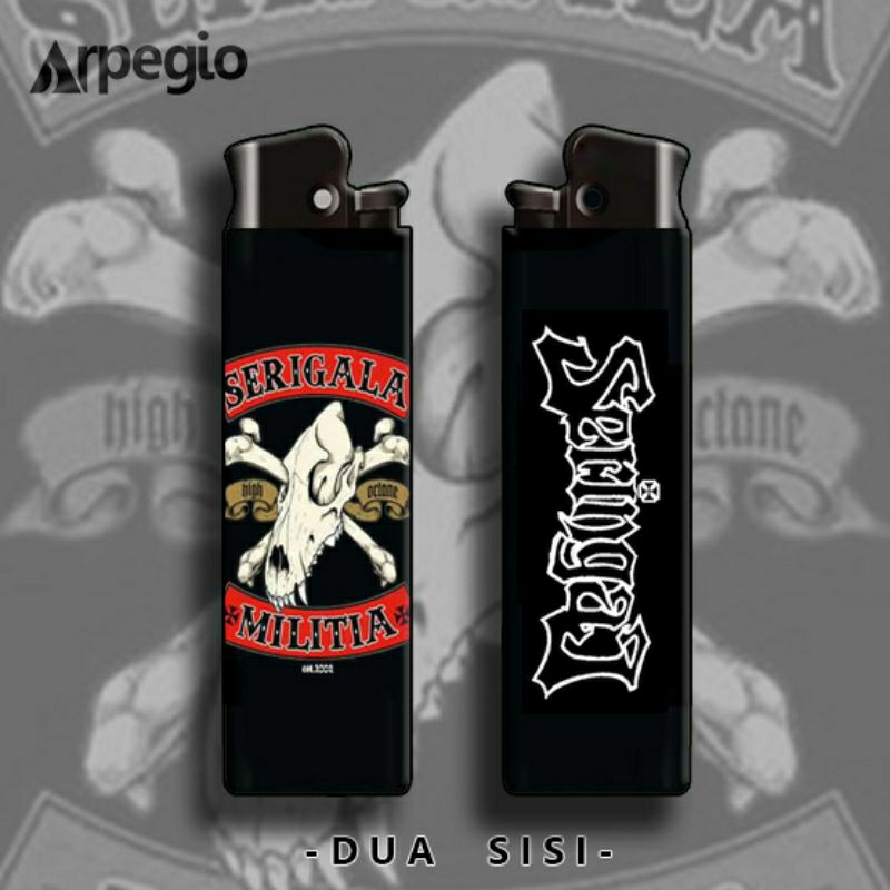 Korek api Motif Cricket - Seringai|band metal|korek api keren