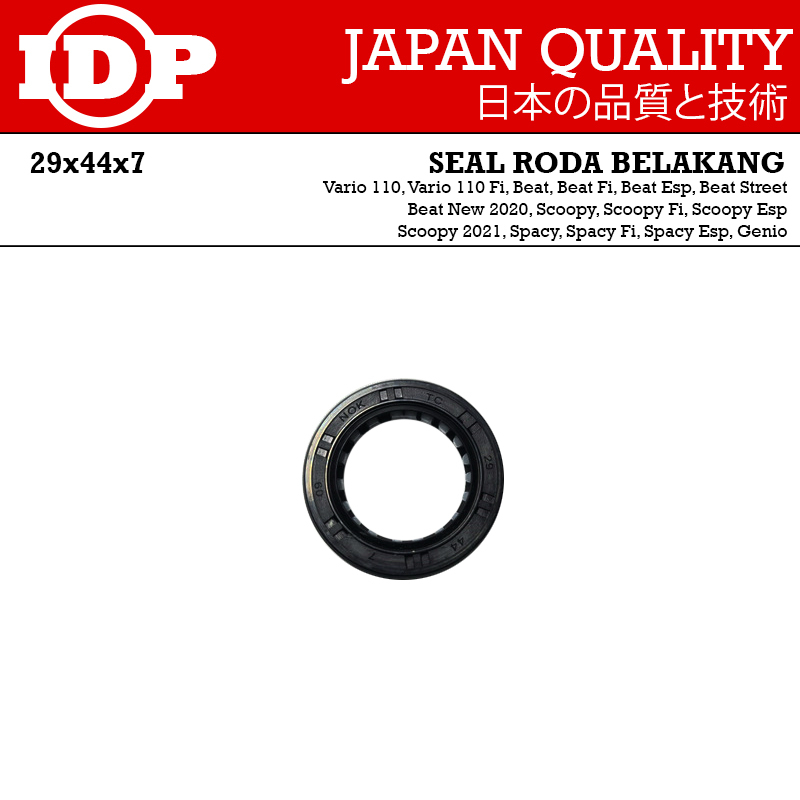 IDP Seal Sil Roda Belakang Beat FI Vario 110 125 Genio