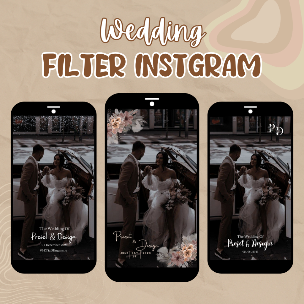FILTER INSTAGRAM WEDDING/PERNIKAHAN TERMURAH