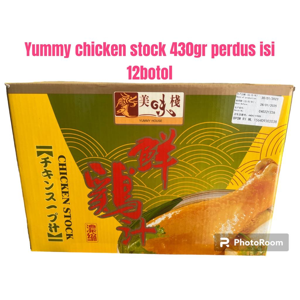 

YUMMYCHICKEN STOCK 430GR PER DUS ISI 12 / STOK AYAM PEKAT (ED APRIL 2024)