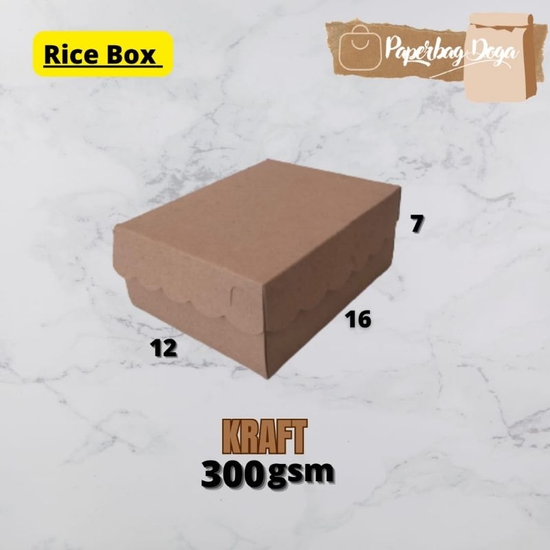 

DUS SNACK JAJAN R5 ( 16x12) POLOS COKLAT KRAFT