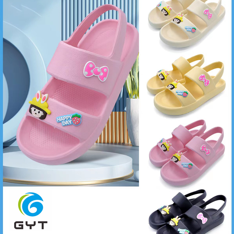 Sandal Gunung Wanita Lalisa Slip On Korea Karakter 3D Sendal Tali Belakang Wanita Korean Style Eva Anti Slip