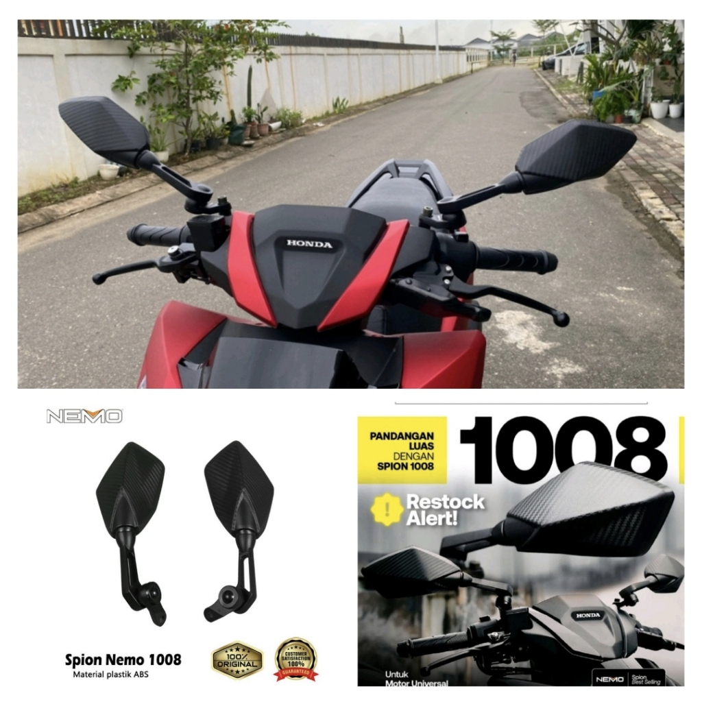 Spion NEMO 1007 1008 model ducati Nmax xmax pcx aerox lexi vario universal