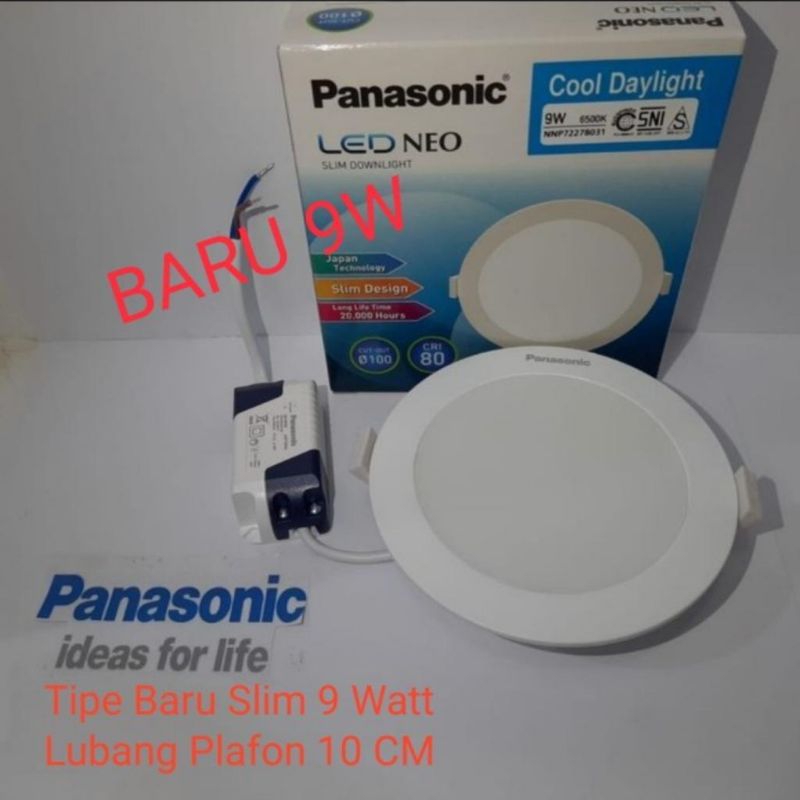 downlight led Panasonic 9 watt 9w led panel slim Neo Panasonic 9w