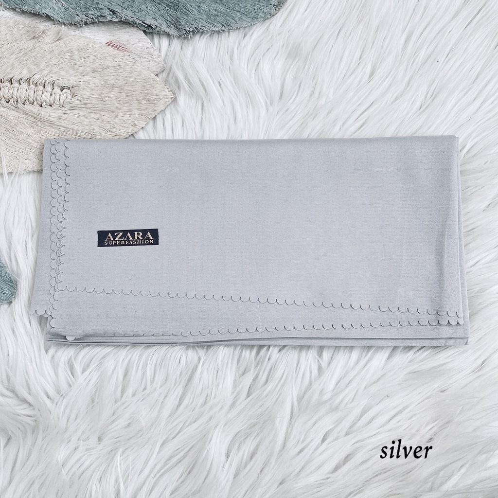 Jilbab Kerudung Hijab Segi Empat Azara Oskara Voal Miracle Laser Cut Tebal Lembut Rapi