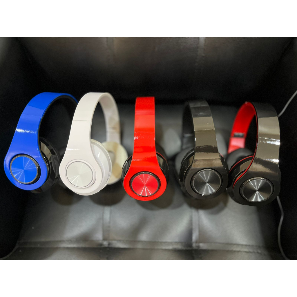 Headphone / Headset Bluetooth IBOOM Macaron B39 LED V5.0 Bisa Slot Memory