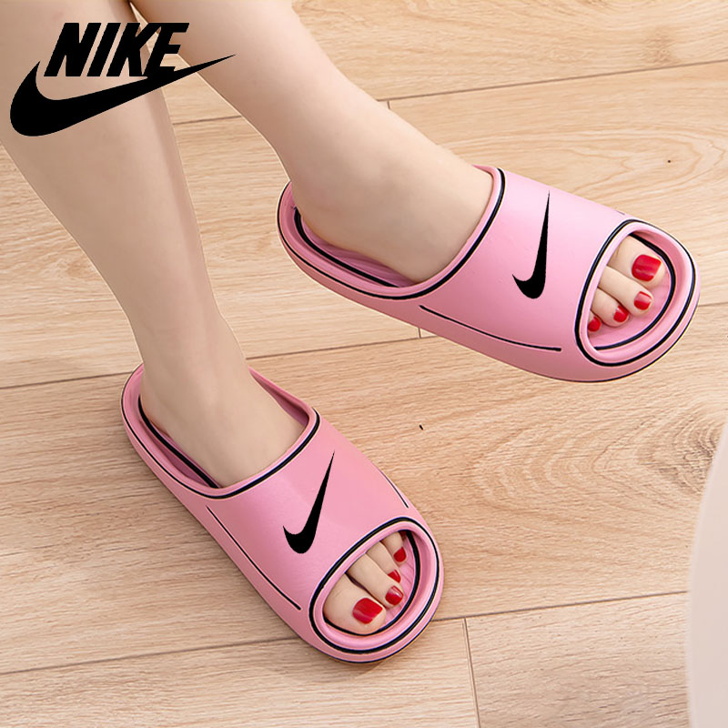 Nike Sandal Dewasa Wanita Anti Selip Sandal Kamar Mandi Sendal Wanita Kasual Karet Dan Eva Size 36-41