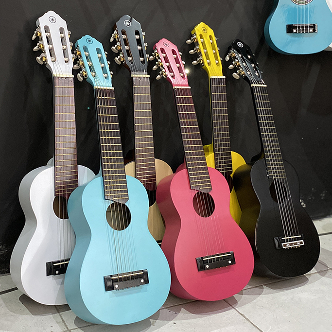 Gitarlele Akustik Elektrik 7545R Custom Terbaru senar nilon