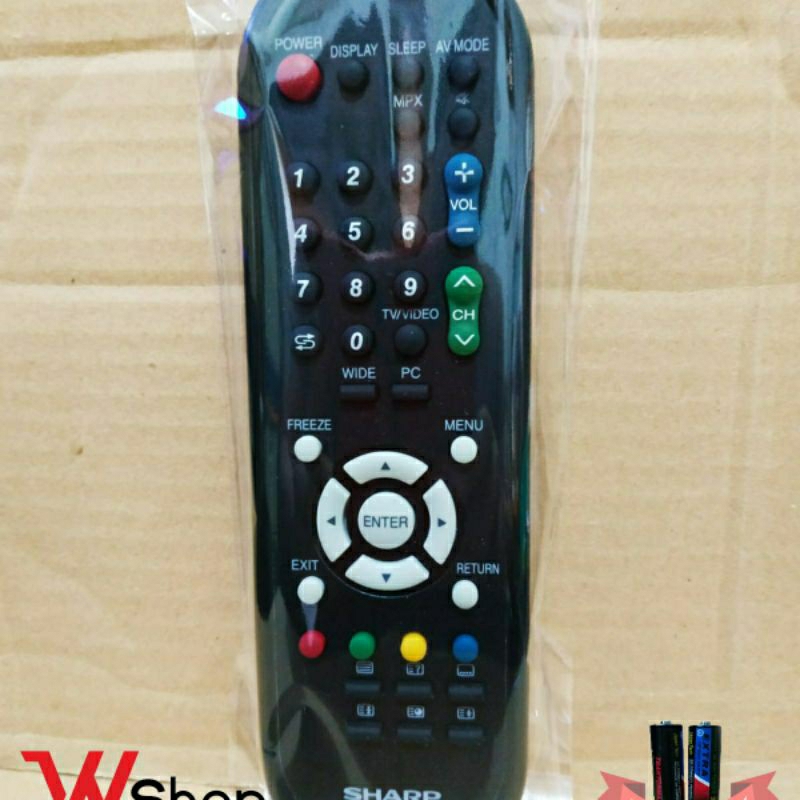REMOT REMOTE TV LCD LED SHARP AQUOS ORIGINAL