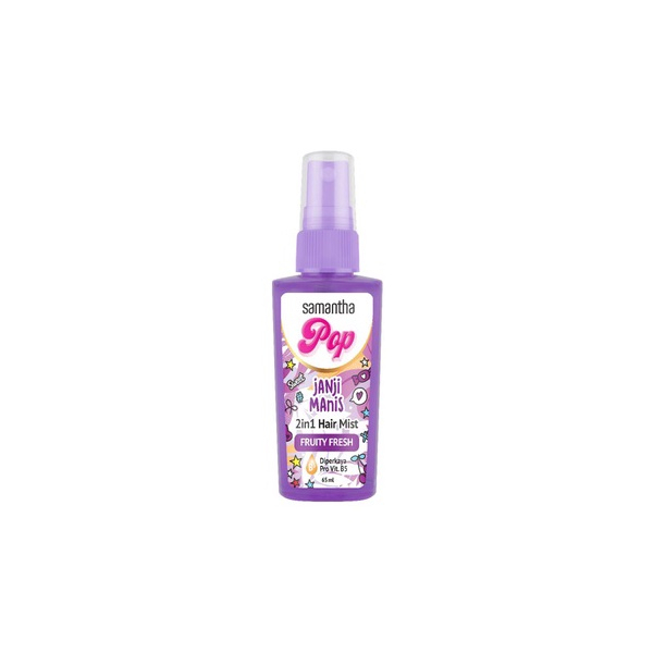SAMANTHA POP 2IN1 HAIR MIST JANJI MANIS 65ML