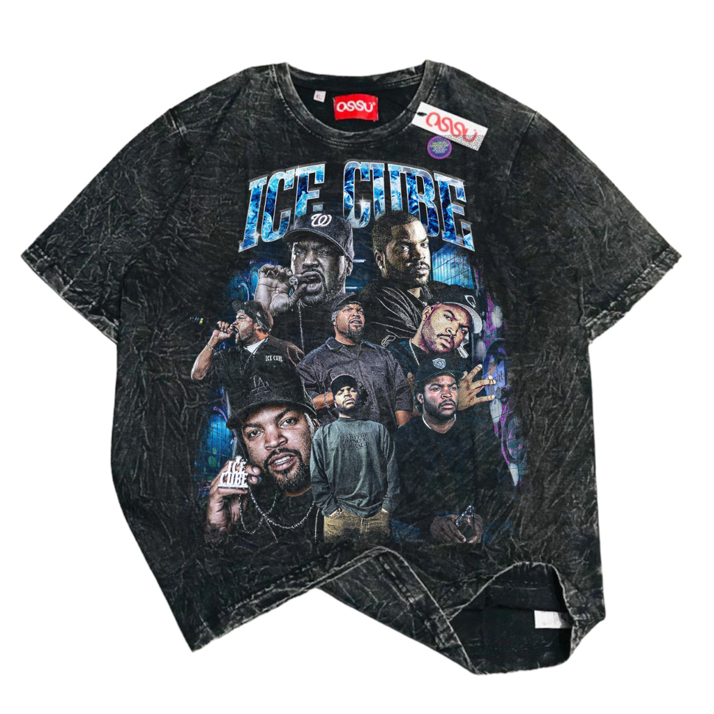 OSSU TSHIRT RAP ICE CUBE VINTAGE TEE | KAOS RAP TEE