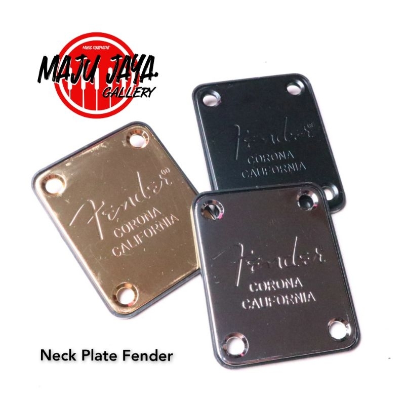 Neck plate gitar bass elektrik corona california oem