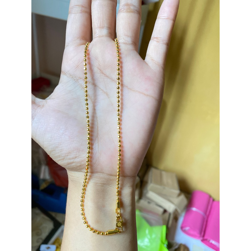 rantai biji sahang (logammesin) koin 91