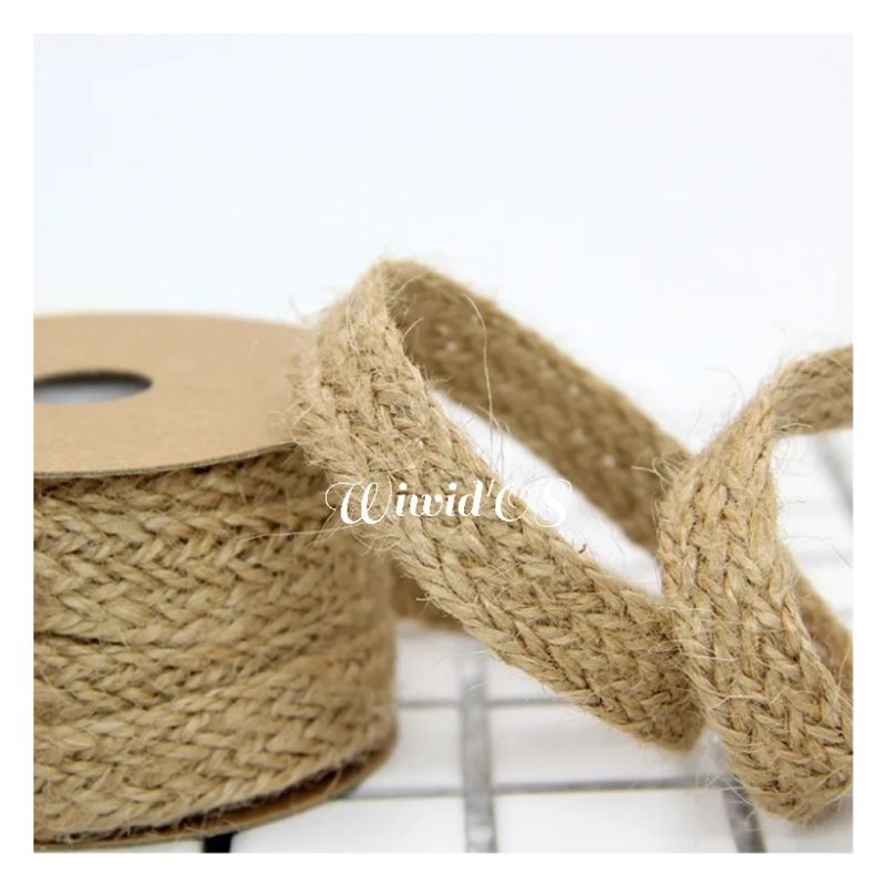 

(1 yards/90 cm) PITA ANYAMAN SERAT GONI 1 cm