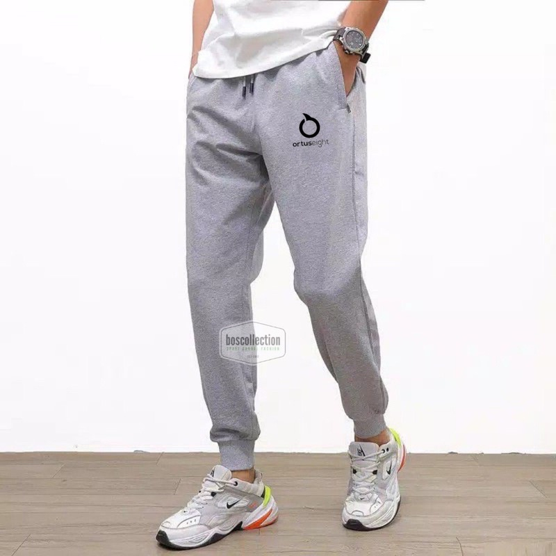 Celana jogger polos panjang/celana jogger dewasa panjang polos