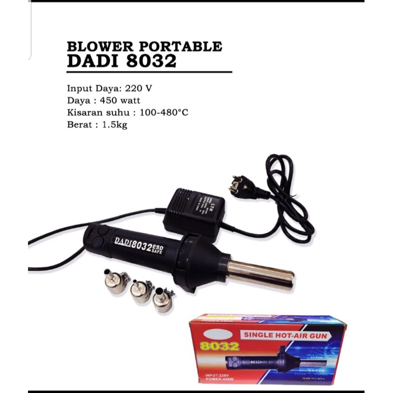 BLOWER PORTABLE DADI 8023