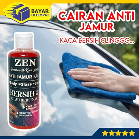 [COD] ZEN OBAT JAMUR Cairan Pembersih Penghilang Kerak Kaca Bodi Body Mobil - 200 ML