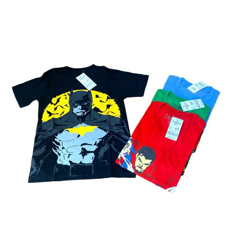 KAOS OSHKOSH BOY SUPERHERO PENDEK