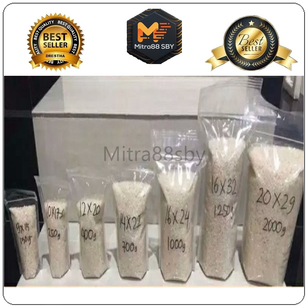 Mitra88sby Standing Pouch Double SEAL / PLASTIK KLIP UKURAN KECIL per pack isi 50pcs