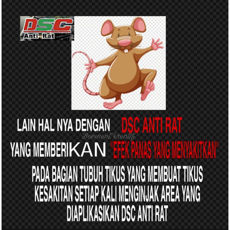DSC Anti Rat - Pengusir Tikus dan Serangga