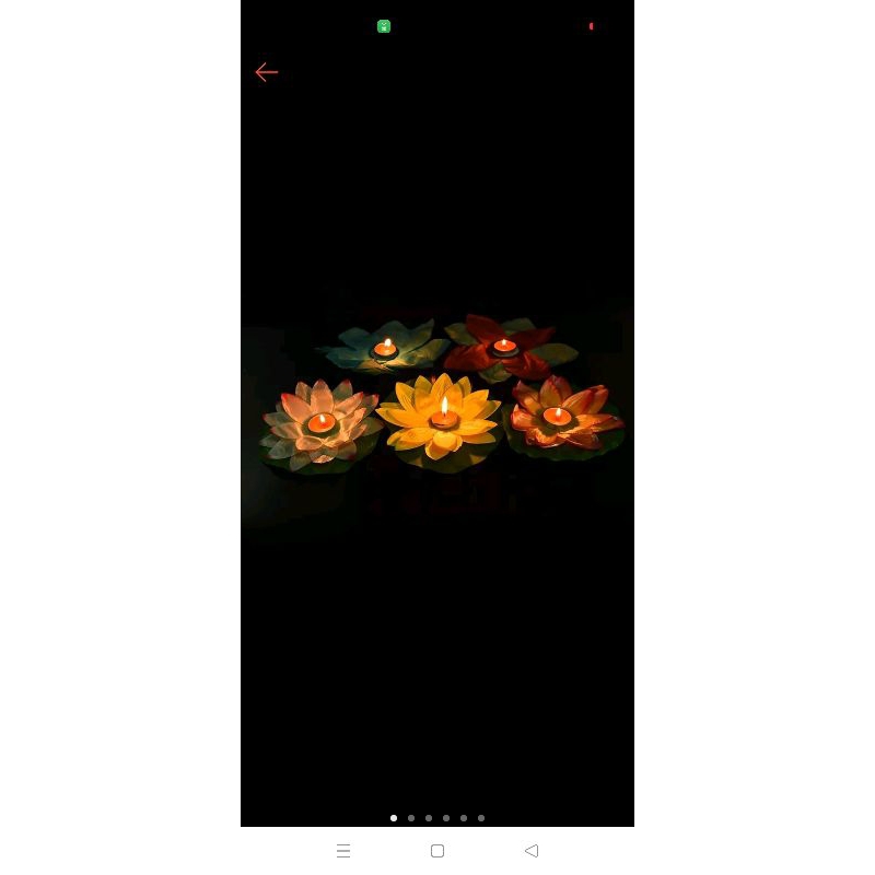 Lilin Teratai Apung Air Lotus Dekorasi