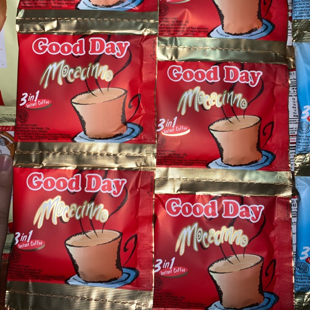 

Kopi GoodDay 1 renceng isi 10 Sachet - PASAR REBO PURWAKARTA