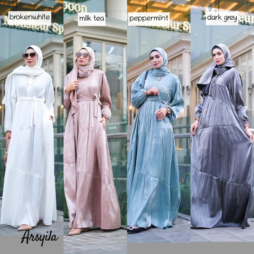Gamis ARSYILA Original by DCL PREMIUM
